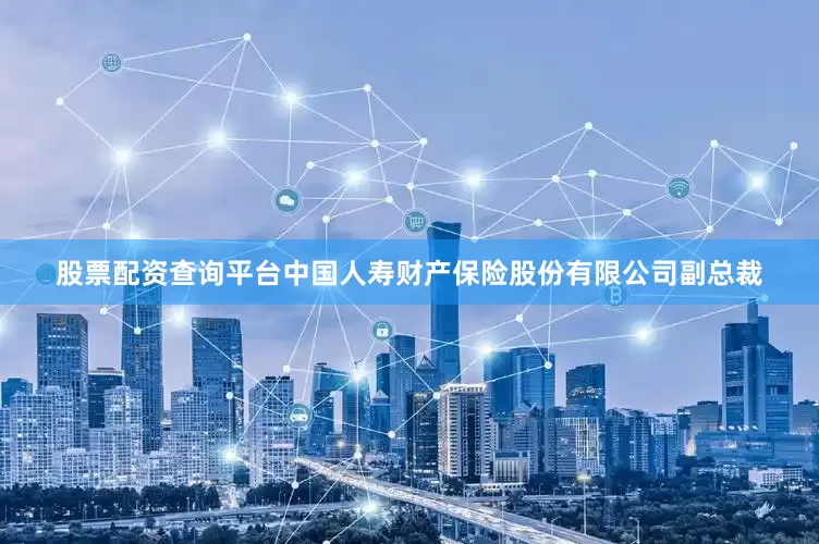 股票配资查询平台中国人寿财产保险股份有限公司副总裁